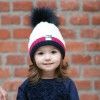 CZAPKA DLA DZIEWCZYNKI Z POMPONEM VARIO Pupill - 6