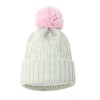 CZAPKA NA ZIMĘ Z POMPONEM DLA DZIEWCZYNKI  ELI PUPILL Pupill - 3