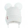 czapka dziecięca zimowa dwa pompony pupill