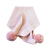 SZAL SZALIK POMPONY PINK PUPILL