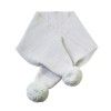 SZAL SZALIK POMPONY GRAY PUPILL