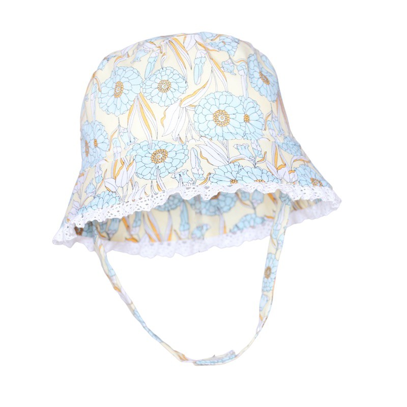 kapelusik dla dziewczynki lato pupill krem