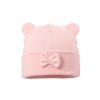 CZAPECZKA DLA DZIECZYNKI DO 2 LAT MIS KOKARDKA PUPILL RÓŻOWA