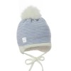 CZAPKA WILIAM Z FUTRZANYM POMPONEM Pupill - 1 CZAPKA WILIAM Z FUTRZANYM POMPONEM Pupill - 1